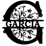 INTRICATE FLORAL MONOGRAM