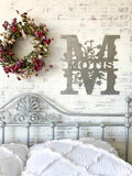 INTRICATE FLORAL MONOGRAM