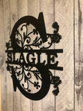 INTRICATE FLORAL MONOGRAM