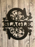 INTRICATE FLORAL MONOGRAM