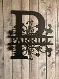 INTRICATE FLORAL MONOGRAM