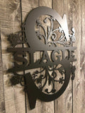 INTRICATE FLORAL MONOGRAM