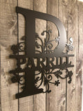 INTRICATE FLORAL MONOGRAM