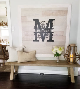 INTRICATE FLORAL MONOGRAM