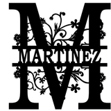 INTRICATE FLORAL MONOGRAM