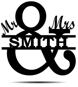 Mr & Mrs Monogram #1