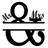 Mr & Mrs Monogram #1