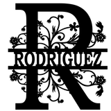 INTRICATE FLORAL MONOGRAM